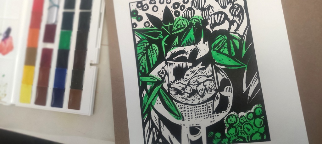 Графический оммаж Матиссу