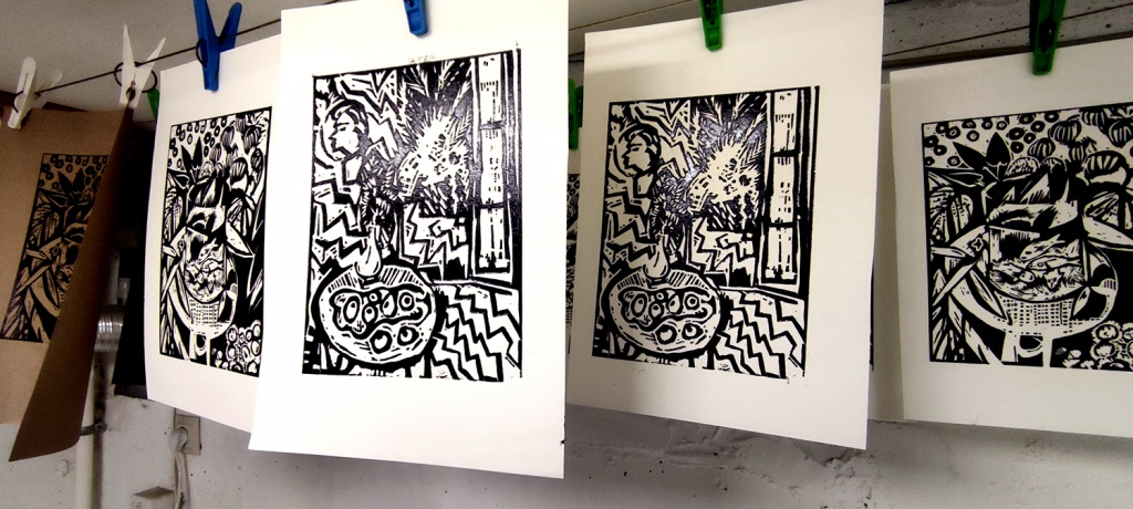 Графический оммаж Матиссу