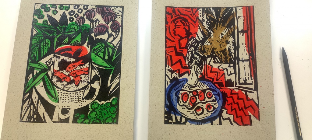 Графический оммаж Матиссу